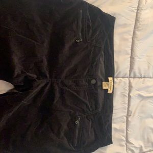Black velvet Democracy pants size 20w